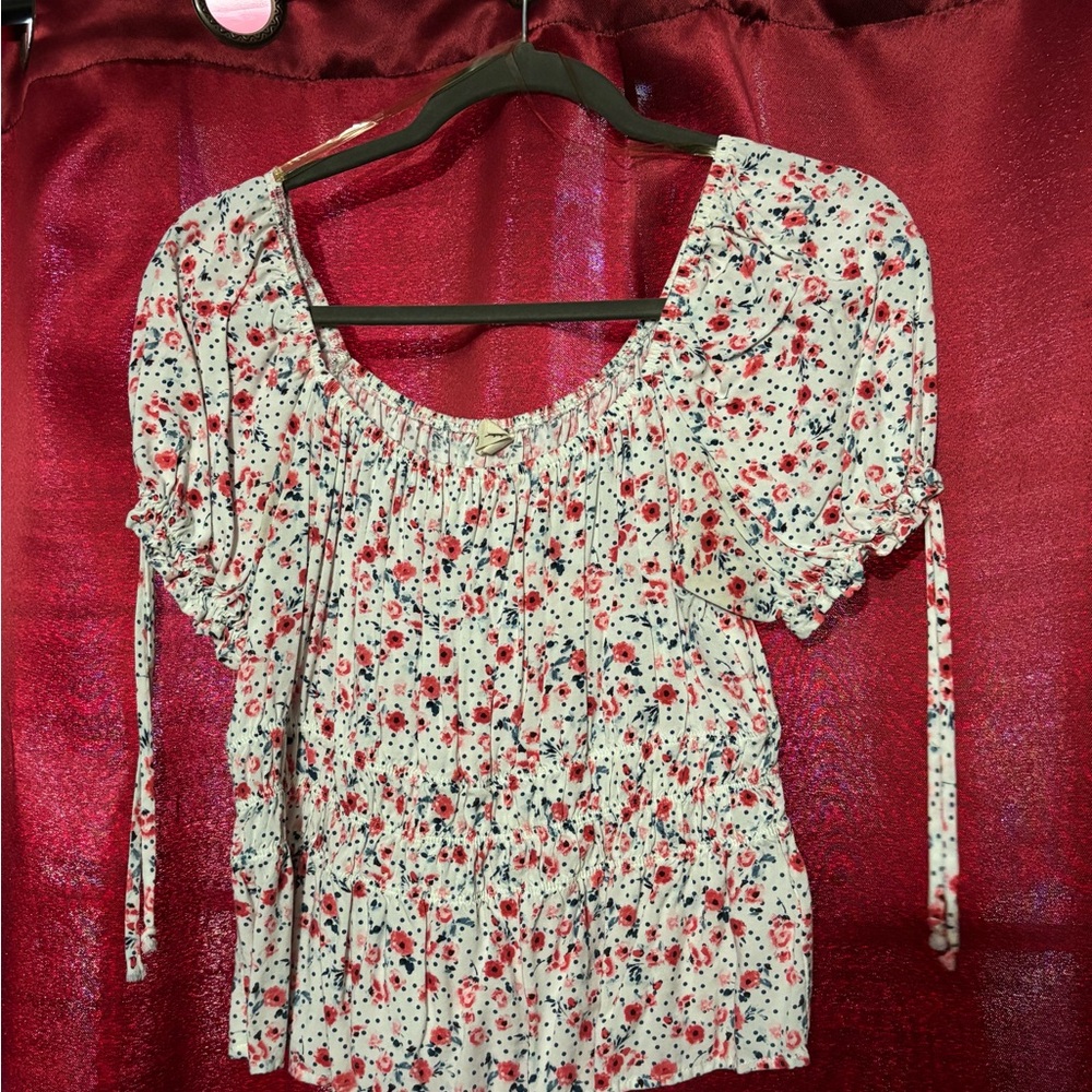 Floral Print Women's Top